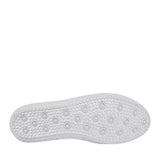 Ladies St Ives Fle044 Laced Trainer In Metallic