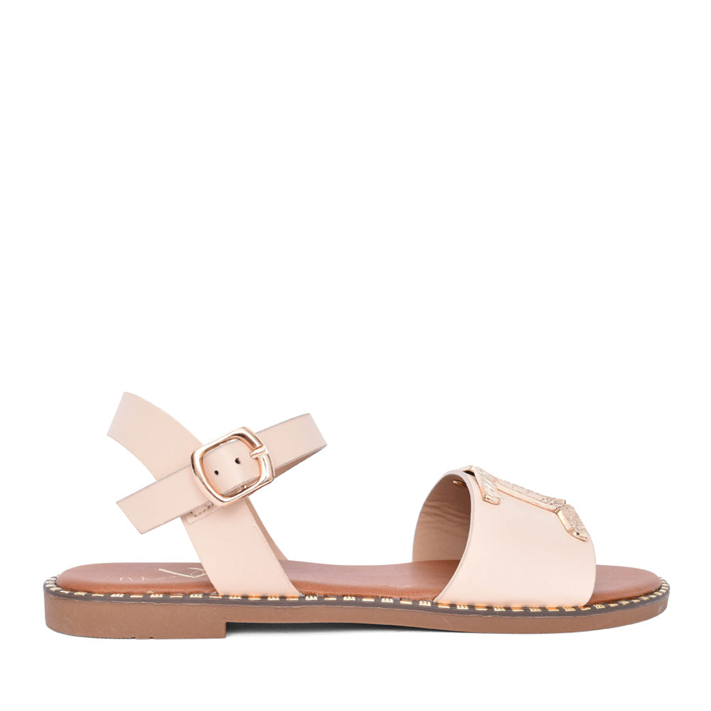Ladies Last Nite Sandal In Beige