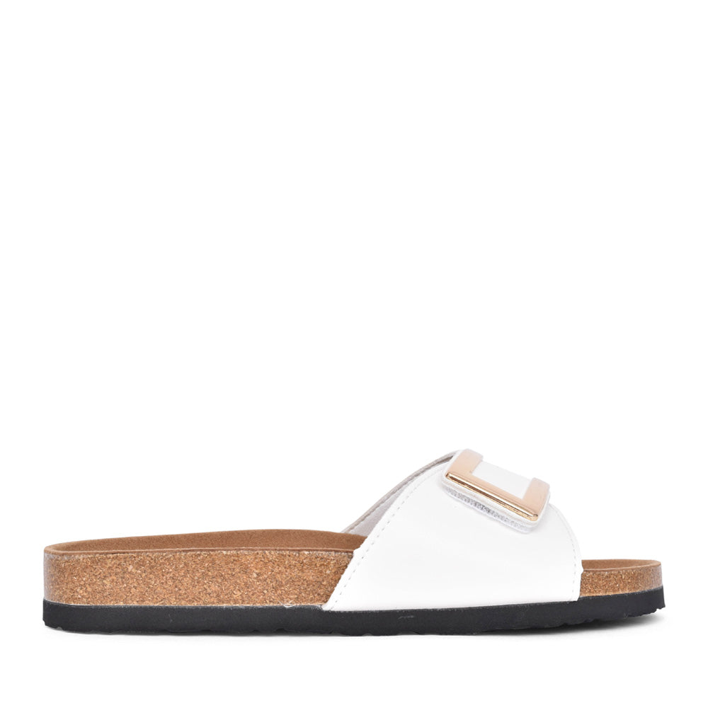 Ladies 561203 Emma 03 Mule In White