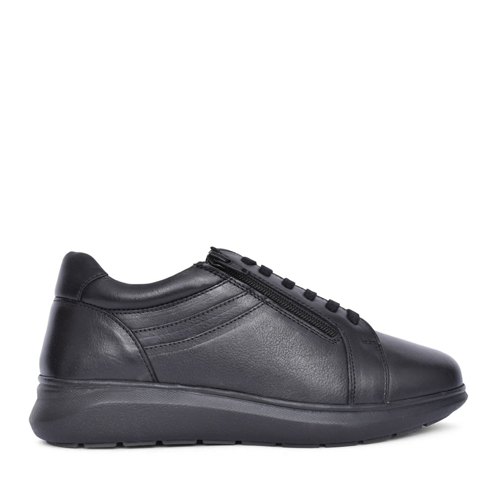 Mens Orion 89247a 2v Laced Shoe In Black