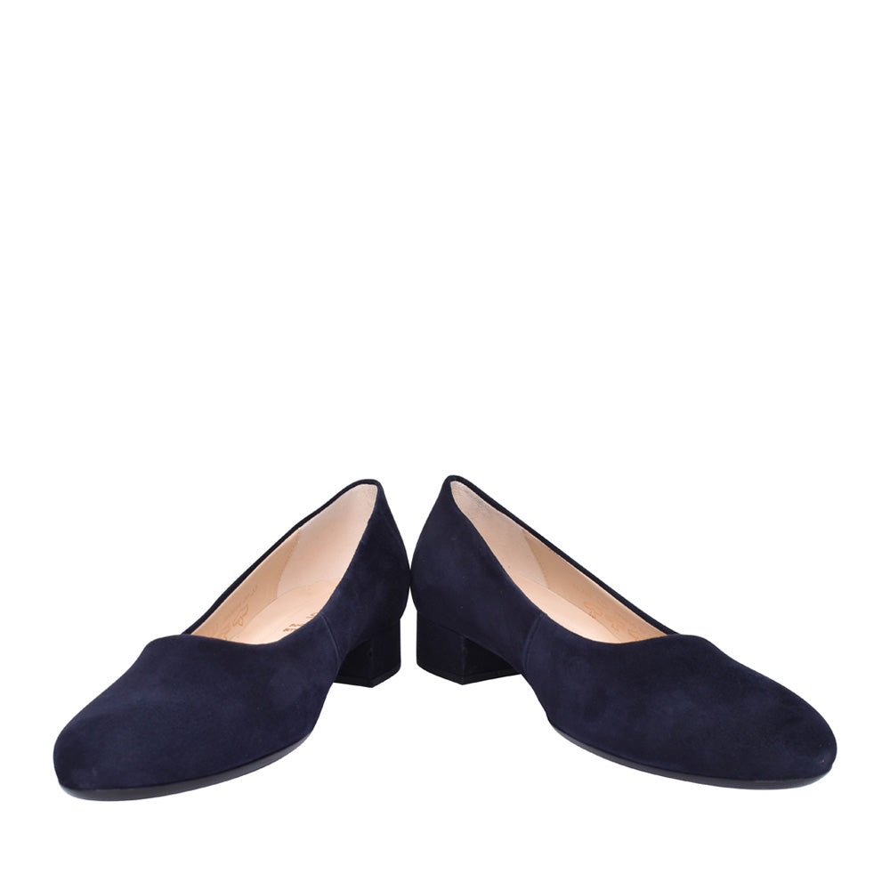 Ladies 41.320 Develop Low Heel Court Shoe In Navy