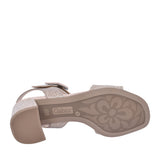 Ladies 41.710 Kooky Block Heel Sandal In Gold