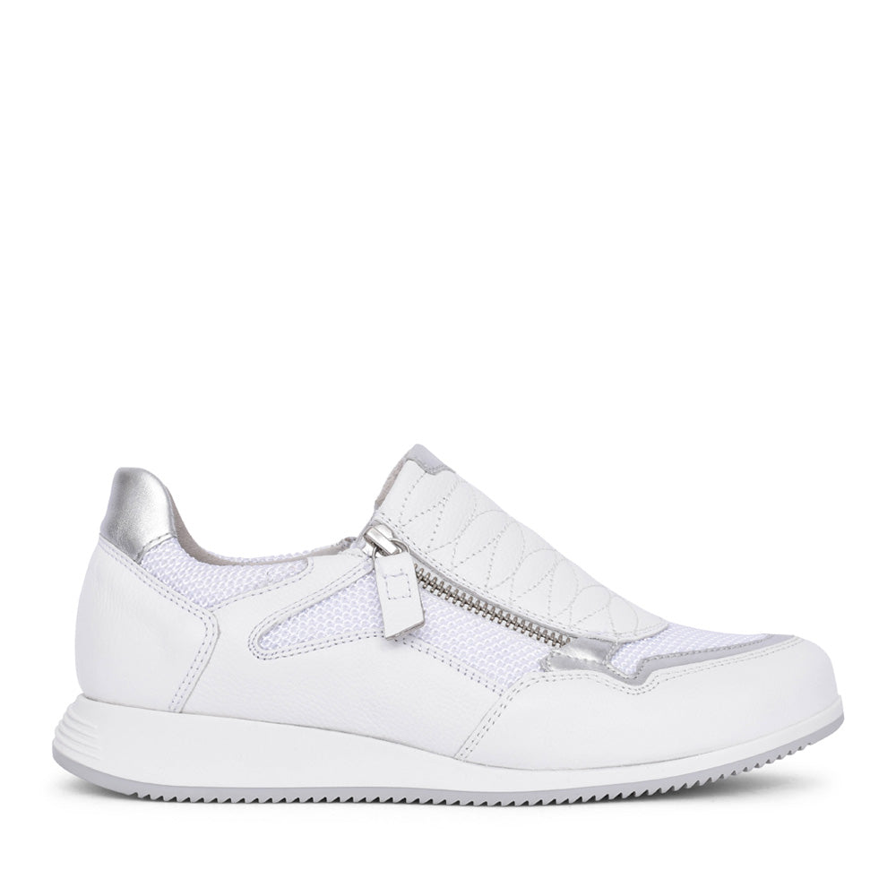 Ladies 46.408 Janis Slip-on Trainer In White