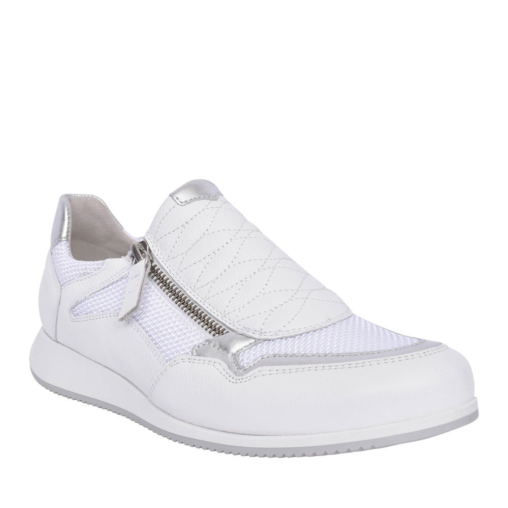 Ladies 46.408 Janis Slip-on Trainer In White