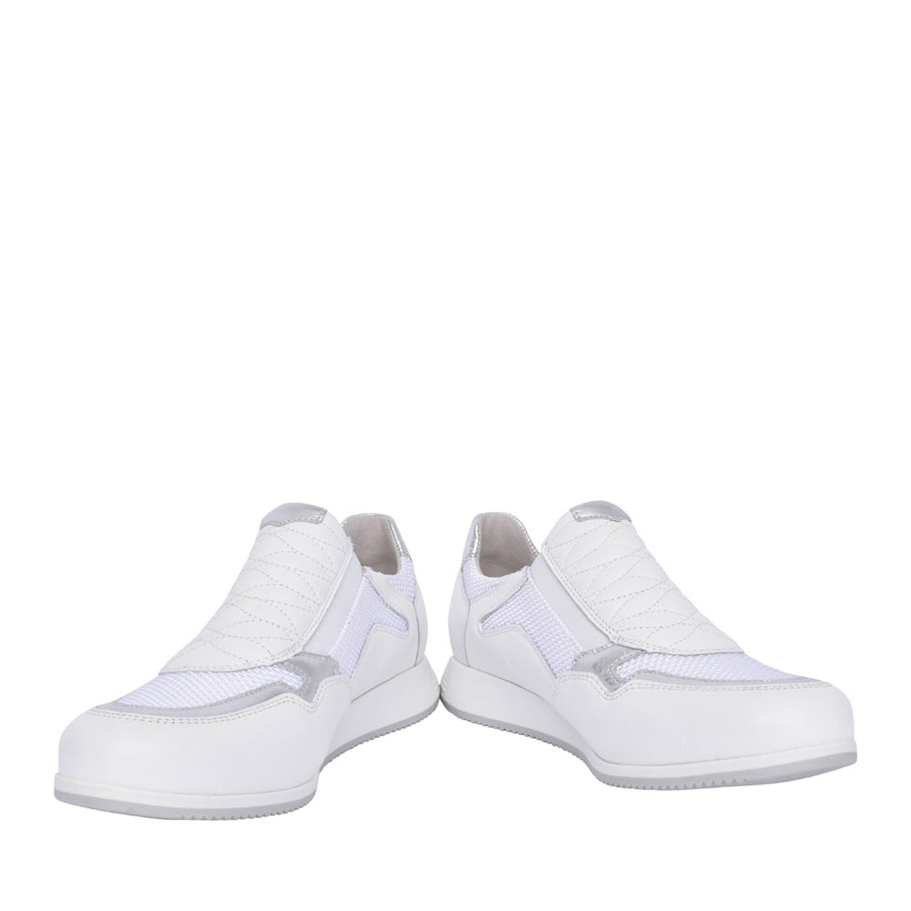 Ladies 46.408 Janis Slip-on Trainer In White