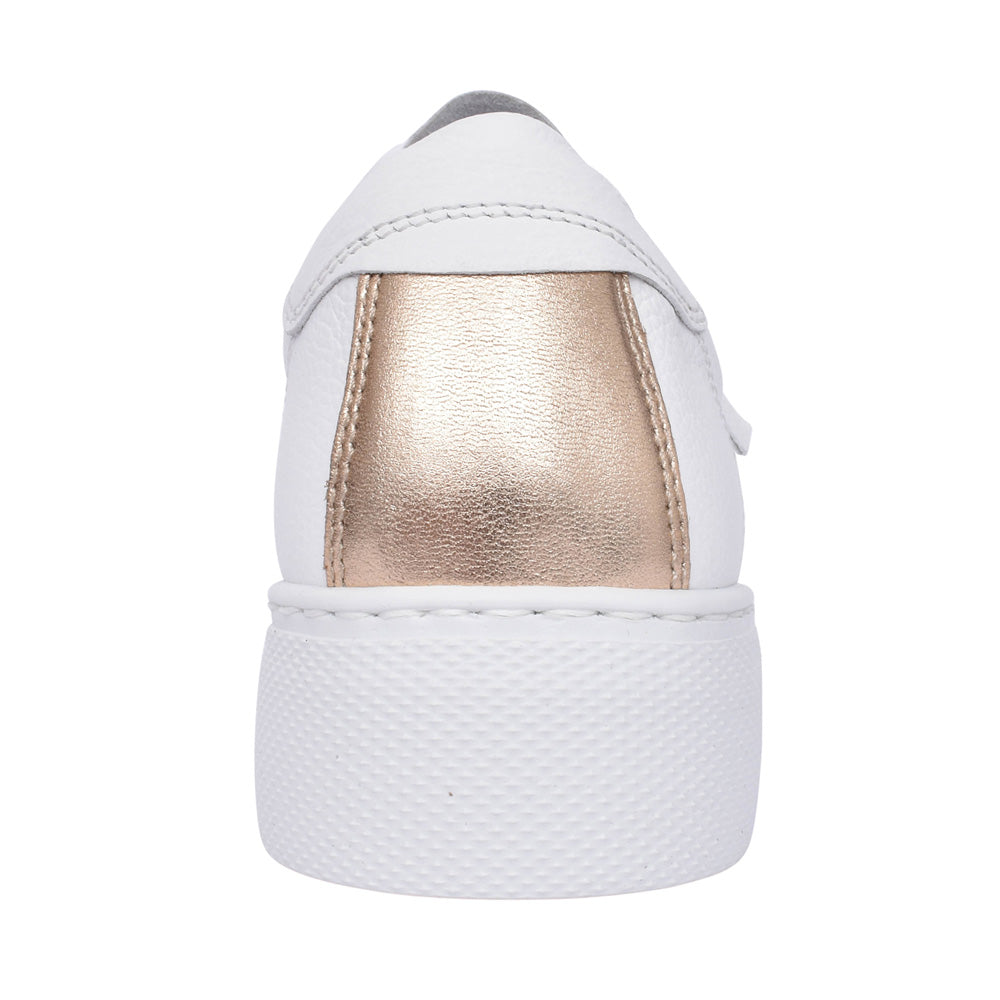 Ladies 46.465 Campus Laced Trainer In White