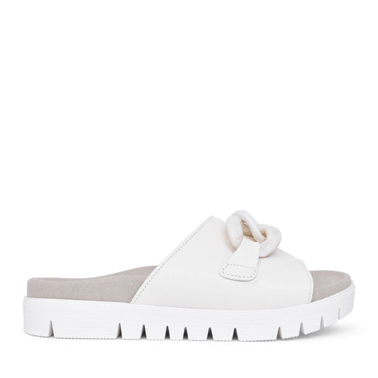 Ladies 43.743 Erica Mule In White