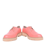 Ladies Safed Laced Shoe In Coral