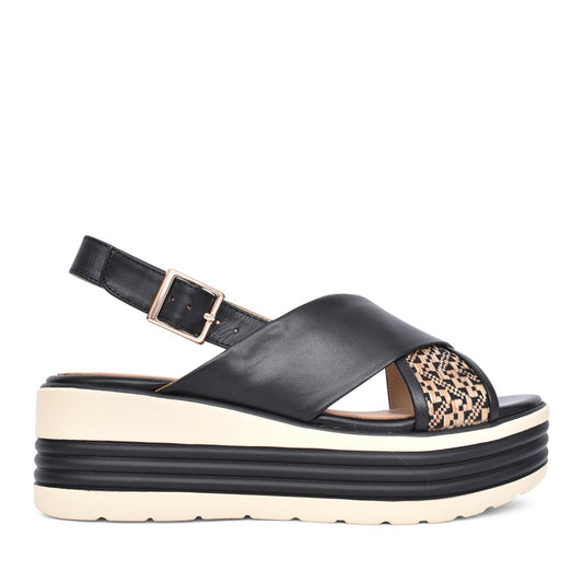 Ladies Sheyla-42 Platform Sandal In Black