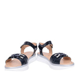 Ladies Bacoli Sandal In Navy