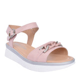 Ladies Bacoli Sandal In Rose