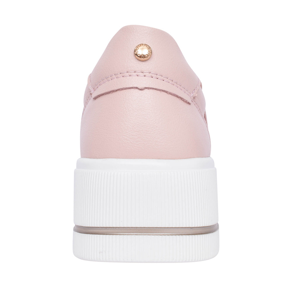Ladies Ravenna Platform Trainer In Rose