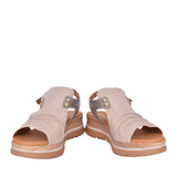 Ladies 24-17 Wedge Sandal In Taupe