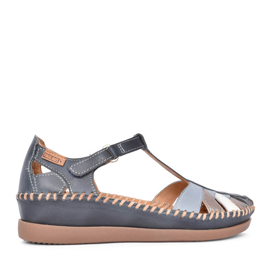 Ladies Cadaques Cut-out Shoe In Navy