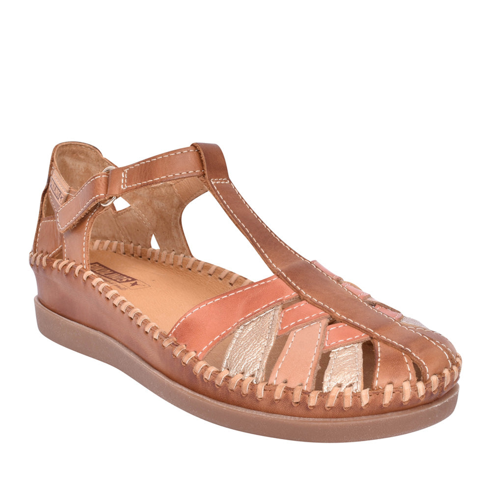 Ladies Cadaques Cut-out Shoe In Tan