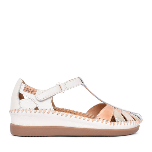 Ladies Cadaques Cut-out Shoe In Ivory