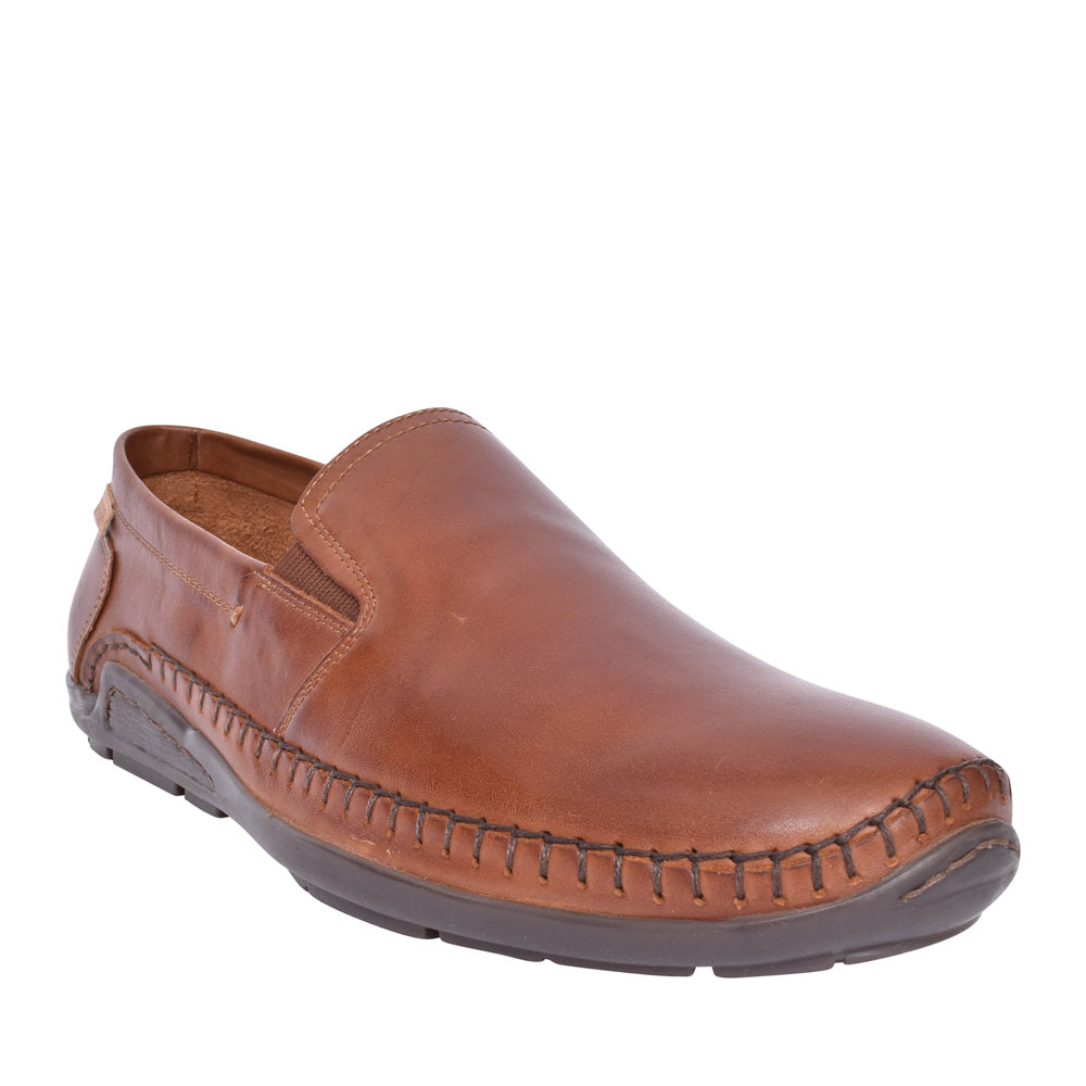 Mens Azores Slip-on Shoe In Tan