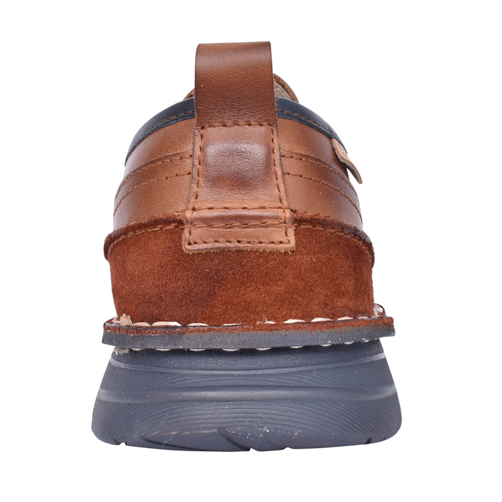 Mens Rivas Laced Shoe In Tan