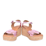 Ladies 5460 Wedge Sandal In Pink