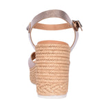 Ladies 5460 Wedge Sandal In Bronze