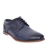 Boys Oslo Laced Shoe In Navy