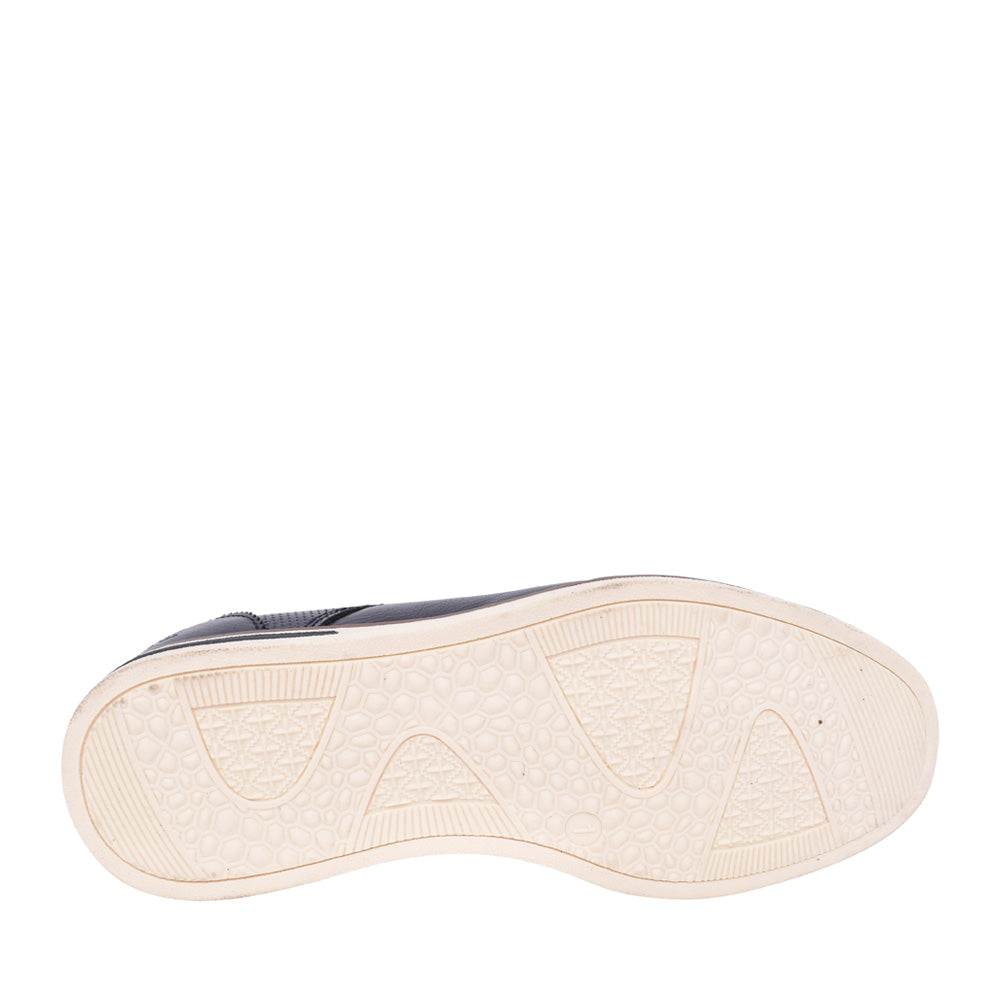 Boys Oslo Laced Shoe In Navy