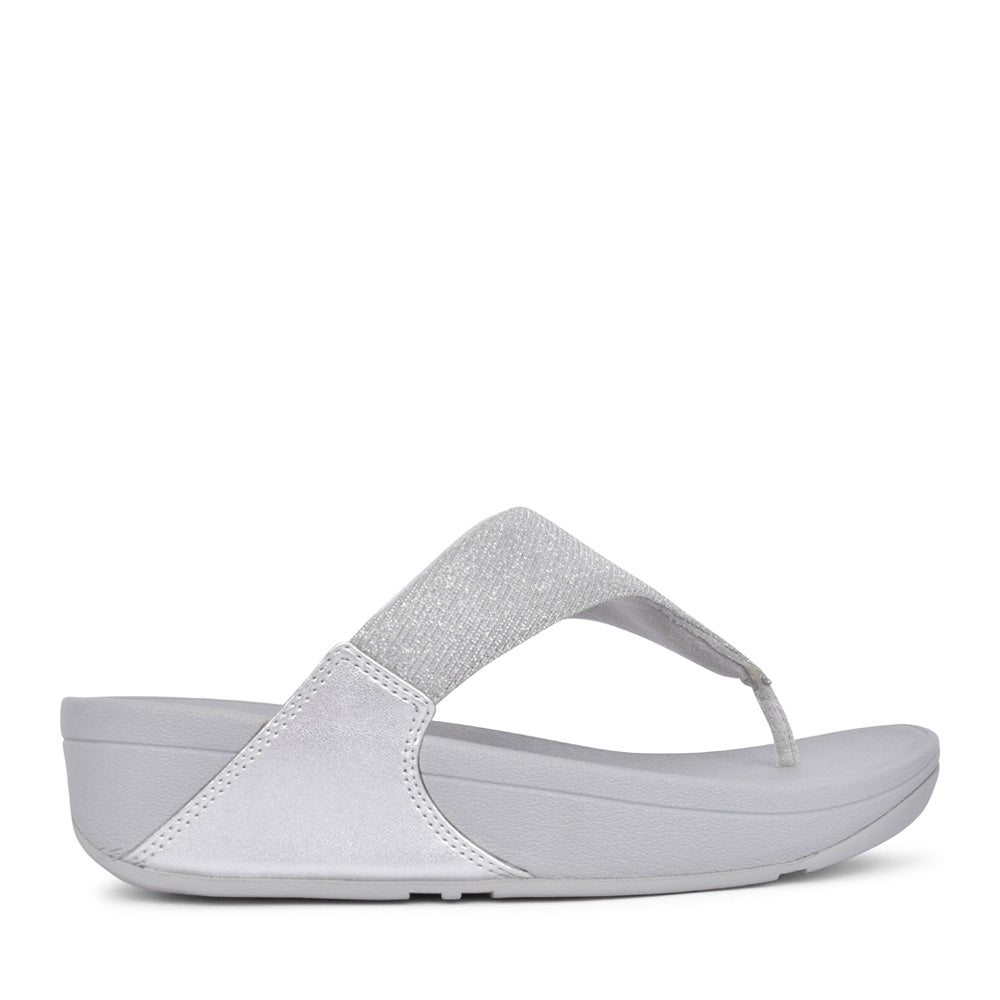 Ladies Fz7-011 Lulu Shimmer Lux Toe-post In Silver