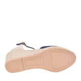 Ladies King Wedge Heel Shoe In Navy