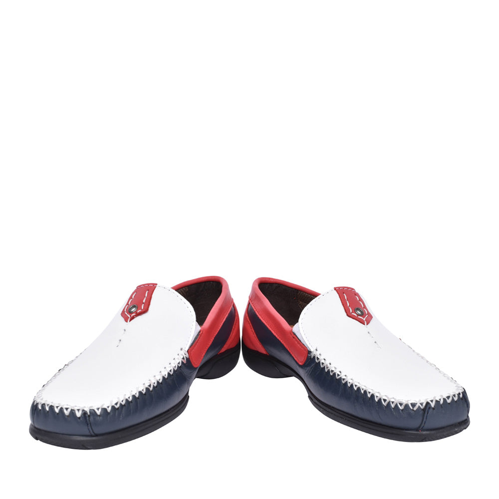 Ladies Joan Moccasin In Navy