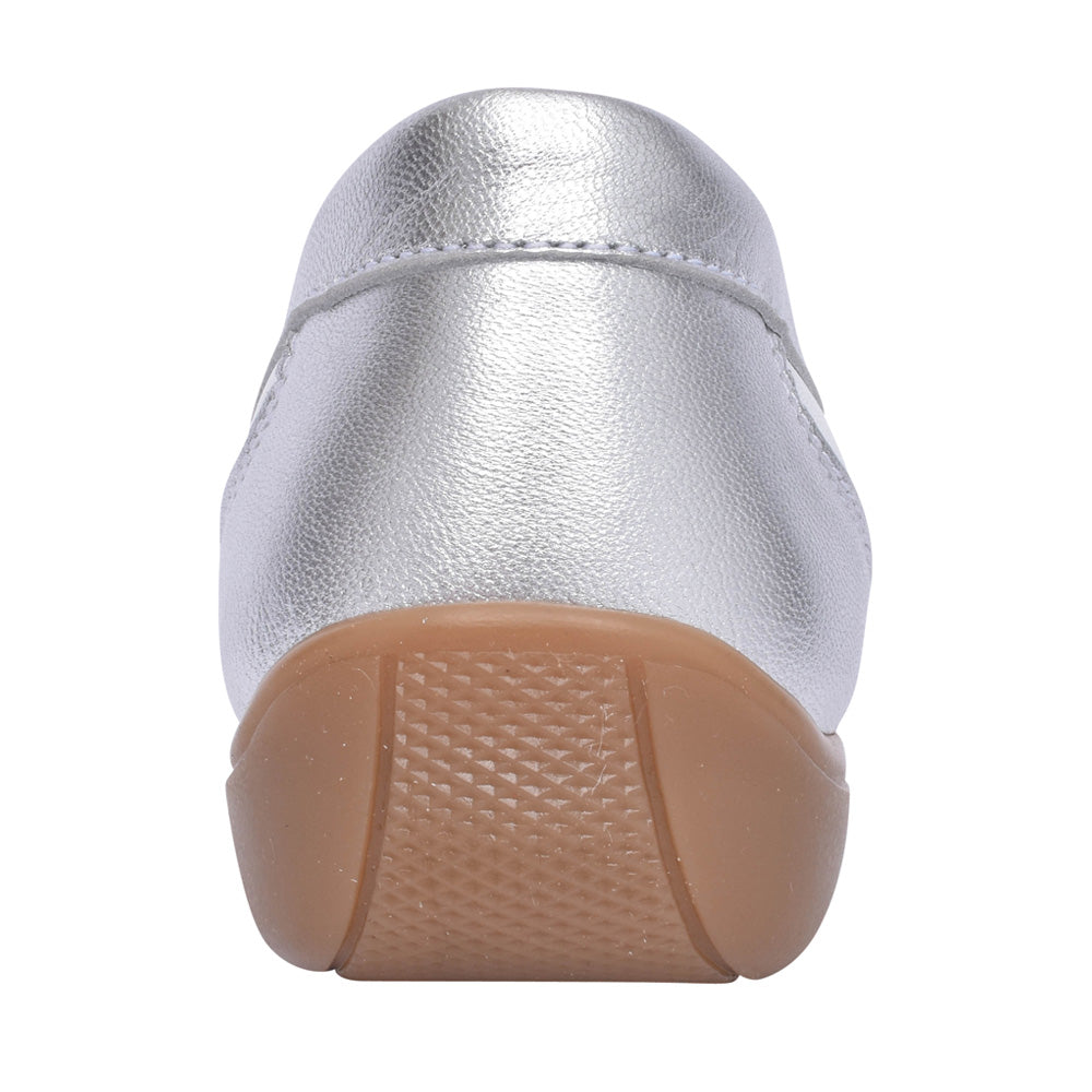 Ladies Joan Moccasin In White