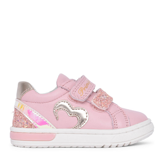 Girls 5905211 Baby Dude Double Velcro Shoe In Pink