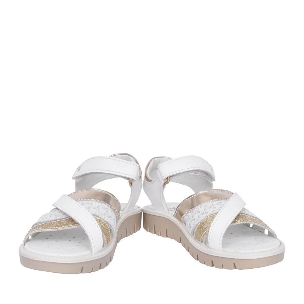 Girls 5890233 Velcro Sandal In White