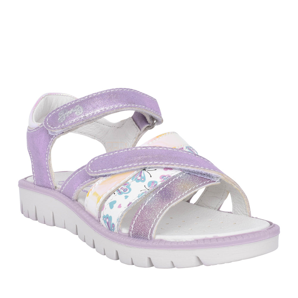 Girls 5890244 Velcro Sandal In Lilac