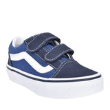 Boys Toddler Old Skool V Velcro Shoe In Navy