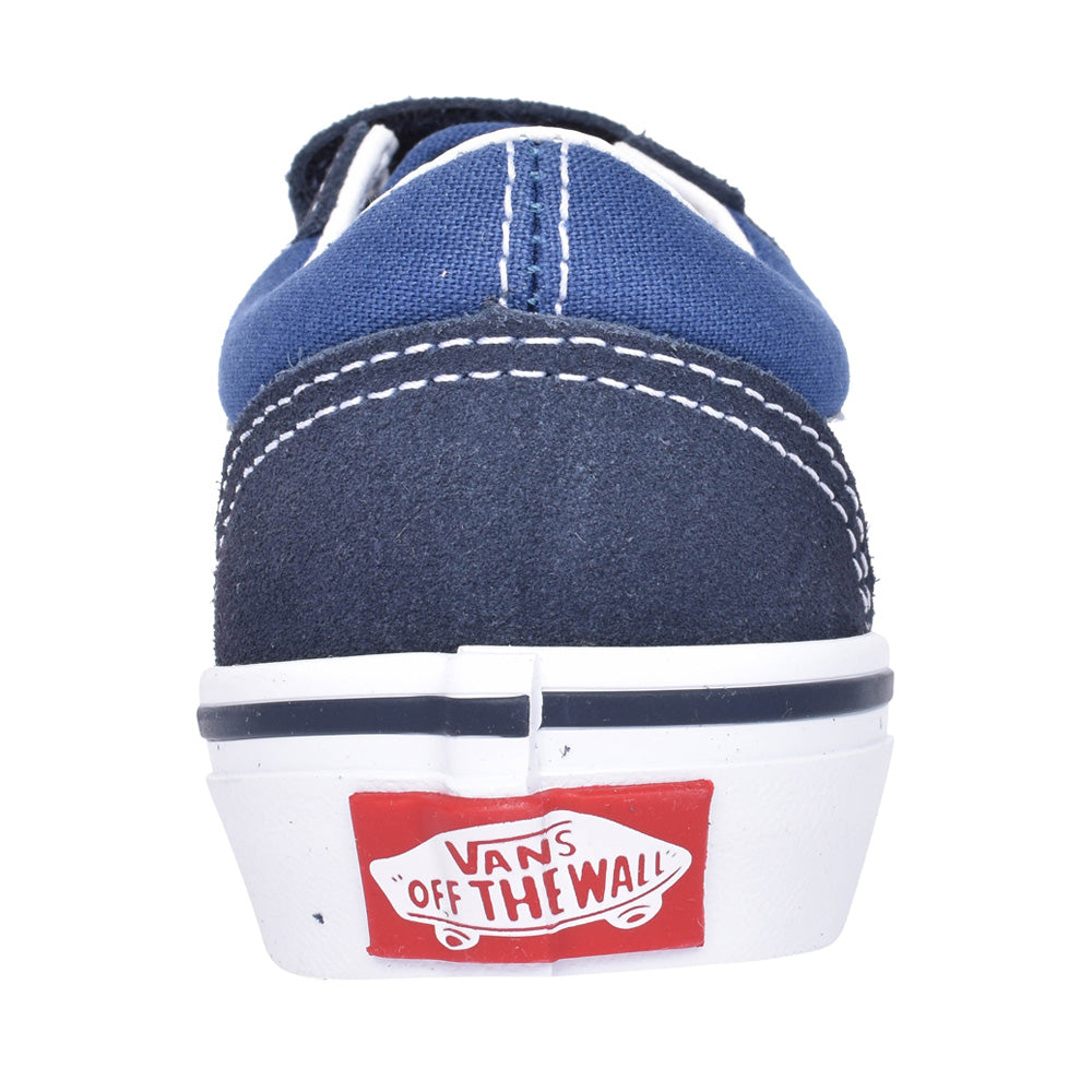 Boys Toddler Old Skool V Velcro Shoe In Navy