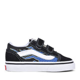 Boys Toddler Old Skool V Velcro Shoe In Black