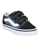 Boys Toddler Old Skool V Velcro Shoe In Black