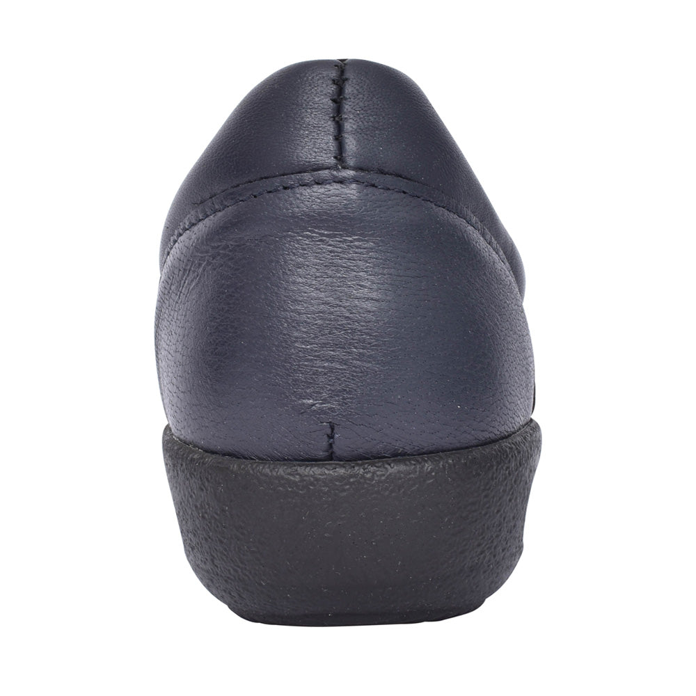 Ladies Lapland 2v Velcro Shoe In Navy