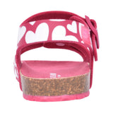 Girls 242941 Velcro Sandal In Fuchsia