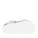 Girls 242453 Velcro Sandal In Sky Blue