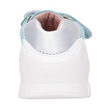 Girls 242112 Double Velcro Shoe In Turquoise