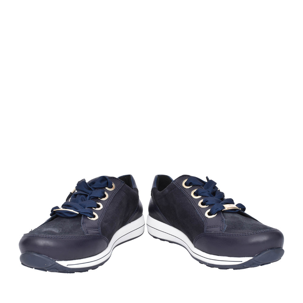 Ladies 12-44587 Osaka-highsoft Laced Trainer In Navy