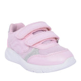 Girls B454tc B Sprintye Velcro Trainer In Pink