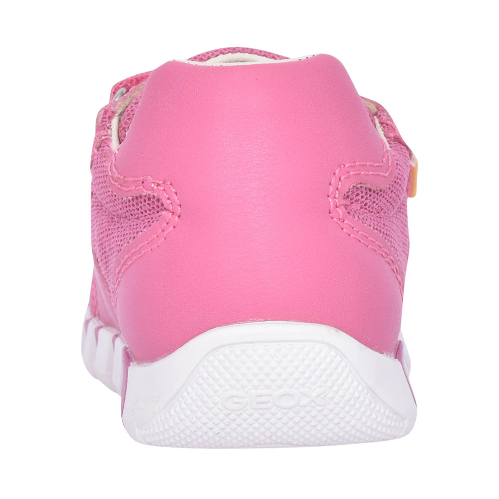 Girls B3558a B Iupidoo Velcro Trainer In Pink