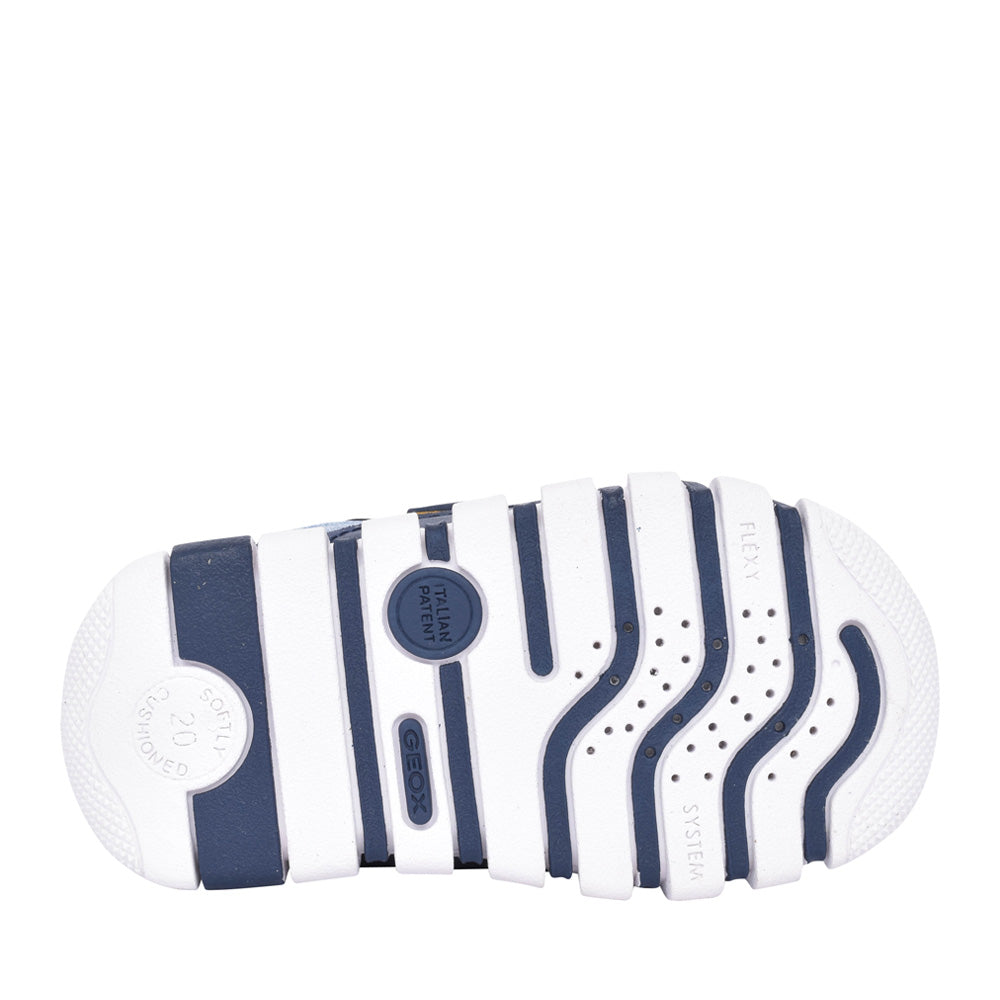 Boys B3555c B Iupidoo Velcro Trainer In Navy
