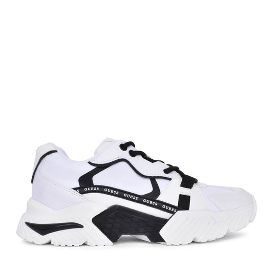 Ladies Flgcai Carrli Laced Trainer In White