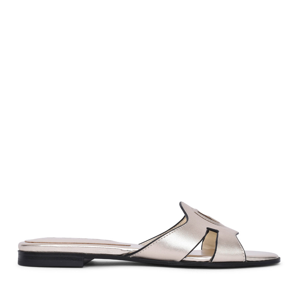 Ladies Flgcia Ciella Mule In Platino