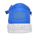 Mens Wally Laced Shoe In Blue