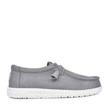 Mens Wally Laced Shoe In Light Grey