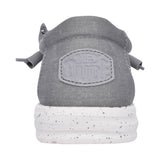 Mens Wally Laced Shoe In Light Grey
